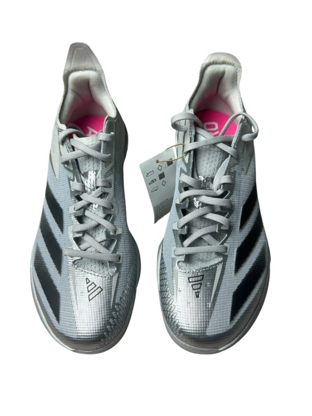 Adidas Adizero Electric+ Silver Speed Pack Metal Baseball Cleat Js2994 Sz 7 Nwob